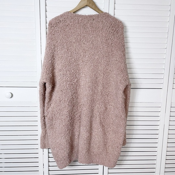 Free People oversized fuzzy cardigan - Picture 3 of 8